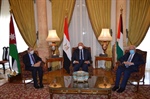 في لقائه مع الرئيس السيسي ووزراء خارجية مصر والأردن، الوزير د. المالكي يثني على التنسيق الثلاثي ويؤكد ضرورة وقف الاستيطان الإسرائيلي تحضيراً لأي مفاوضات سلام مستقبلية