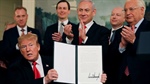 Trump's recognition of Israel's sovereignty over the Golan replaces international law