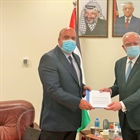 ‎الوزير د. المالكي يتسلم نسخة من أوراق اعتماد الرئيس الجديد لمكتب تمثيل جمهورية الارجنتين المعتمد لدى دولة فلسطين