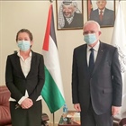 الوزير د. المالكي يُودع رئيسة مكتب تمثيل الدنمارك بمناسبة انتهاء مهامها الرسمية لدى دولة فلسطين
