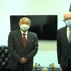 وزير الخارجية والمغتربين د. رياض المالكي يستقبل سفير جمهورية الفلبين غير المقيم والمعتمد لدى دولة فلسطين