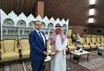 السفير الاغا يلتقي رئيس لجنة الصداقة السعودية الفلسطينية