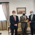 الوزير د. المالكي يستقبل ممثلي الاحزاب اليونانية.