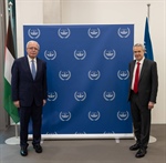 الوزير د. المالكي يلتقي مسجل المحكمة الجنائية الدولية