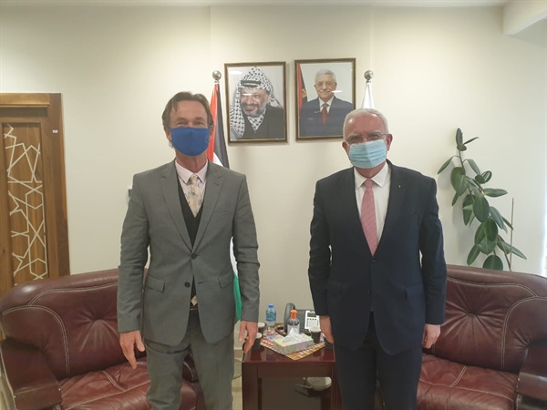 المالكي يلتقي ممثل الاتحاد الأوروبي ويبحثا التطورات السياسية