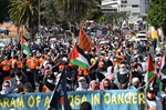 مسيرات حاشدة تجوب شوارع جنوب افريقيا تضامنا مع فلسطين