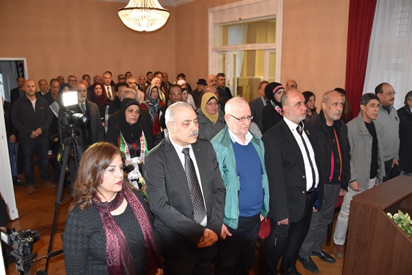 لجنة العمل الوطني الفلسطيني وسفارة دولة فلسطين في ألمانيا  يحيّن ذكرى يوم الأرض