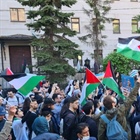 وقفة تضامنية مع شعبنا الفلسطيني في روسيا