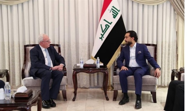 المالكي يلتقي رئيس مجلس النواب العراقي