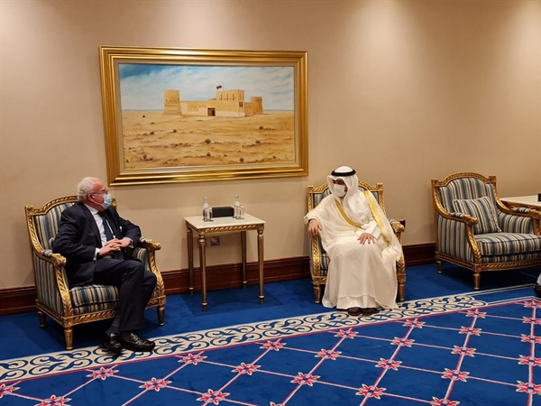 الوزير د. المالكي يلتقي نظيره الكويتي