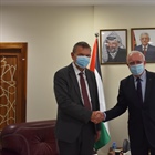 المالكي يلتقي مفوض عام وكالة غوث وتشغيل اللاجئين الفلسطينيين في الشرق الأدنى (الأونروا)