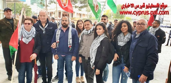 فلسطينيو قبرص يحيون الذكرى الـ ٤٣ ليوم الأرض