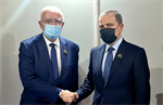 الوزير د. المالكي يلتقي نظيره الاذربيجاني