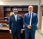 السفير ثائر أبوبكر يلتقي بوزيري الصحة الغيني .ووزير الشؤون الدينية
