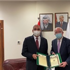الوزير المالكي يتسلم نسخة من أوراق اعتماد السفير المغربي لدى فلسطين