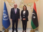 الوزير د. المالكي يلتقي نظيرته الليبية