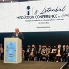 الوزير المالكي يشارك في مؤتمر إسطنبول الثامن للوساطة