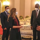 السفيرة حنان جرار تقدم أوراق اعتمادها لرئيس جمهورية مالاوي
