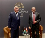 الوزير المالكي يلتقي نظيره النمساوي على هامش منتدى انطاليا الدبلوماسي