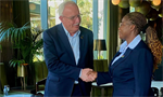 ‎الوزير المالكي يجتمع مع نائبة وزير خارجية ناميبيا