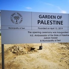 "Garden of Palestine" inaugurated in Cyprus