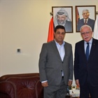 الوزير د.المالكي يستقبل رئيس اتحاد الجاليات الفلسطينية في أوروبا