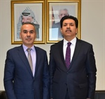 السفير أبو الرب يستقبل السفير التونسي