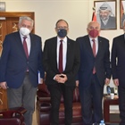 الوزير د. المالكي يلتقي وفداً برلمانياً يونانياً