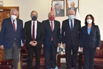 الوزير د. المالكي يلتقي وفداً برلمانياً يونانياً