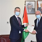 الوزير د. المالكي يتسلم  أوراق اعتماد ممثل أستراليا الجديد لدى دولة فلسطين