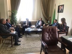 وزارة الخارجية والمغتربين: السفير د. مازن شامية يعقد اجتماعات مع سفراء أفارقة وآسيويين والجامعة العربية ومندوبية الاتحاد الافريقي بالقاهرة