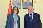 المالكي يجتمع مع وفد أوروبي متعدد ترأسه ممثلة لوكسمبرج في اللجنة السياسة والأمنية للاتحاد الأوروبي