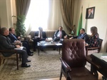 Ministry of Foreign Affairs and expatriates: Ambassador Dr. Mazen Shamieh holds meetings with African and Asian ambassadors, the Arab League and the African Union delegation in Cairo