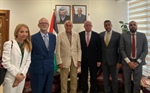 الوزير المالكي يلتقي مع رئيس تجمع الشخصيات المستقلة في فلسطين  السيد منيب المصري