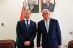الوزير د. المالكي يلتقي مبعوث الاتحاد الأوروبي لعملية السلام في الشرق الأوسط السيد سفين كوبمانس