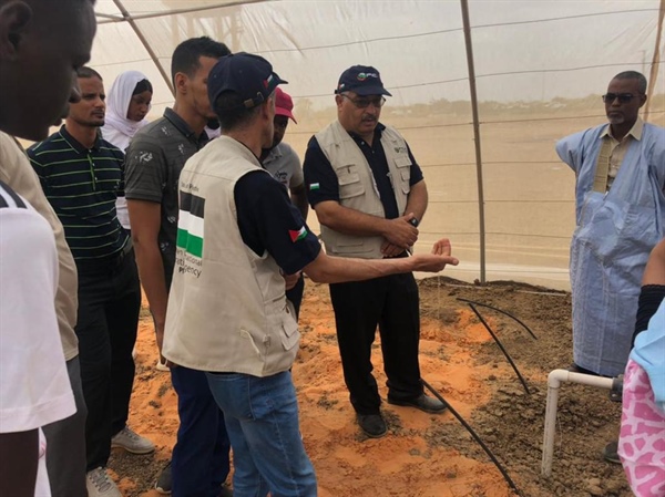 الوكالة الفلسطينية للتعاون الدولي ووزارتي الزراعة الفلسطينية والموريتانية والبنك الاسلامي للتنمية شركاء في تنفيذ مشروع التنمية الزراعية لصالح موريتانيا