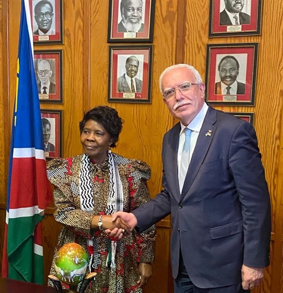 الوزير المالكي يلتقي نائبة رئيس البرلمان الناميبي
