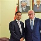 الوزير المالكي يُودّع ممثل بعثة المملكة الأردنية الهاشمية لدى فلسطين