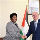 الوزير المالكي يلتقي نائبة وزيرة خارجية جمهورية جنوب افريقيا ويعلن انطلاق جلسة الحوار الاستراتيجي بين البلدين