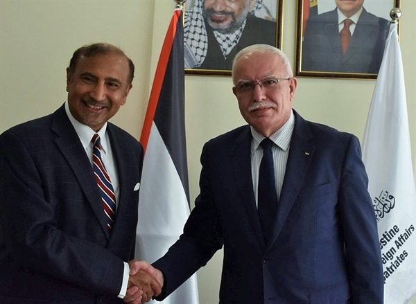 الوزير د. المالكي يلتقي مدير مركز مكافحة الإرهاب في الأمم المتحدة