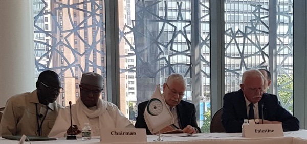 الوزير د.المالكي يشارك في اجتماع لجنة اتصال فلسطين في منظمة التعاون الاسلامي في نيويورك