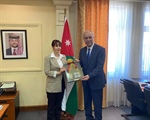 السفير الرمحي تلتقي أمين عام وزارة الخارجية الاردنية