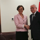 Malki briefs Swedish Minister of State for Foreign Affairs on latest developments