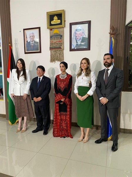 سفارة دولة فلسطين في نيكاراغوا تفتتح معرضا صوريا بمناسبة احياء ذكرى اعلان الاستقلال