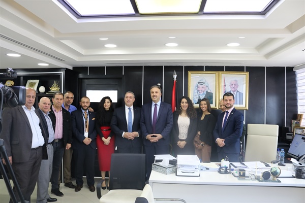 A strategic cooperation agreement between the Palestinian international cooperation agency (PICA) and Palestine broadcasting corporation (PBC) has been signed