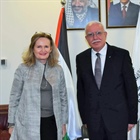 الوزير د.رياض المالكي يلتقي القنصل البريطاني العام في القدس