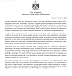Statement