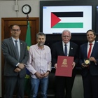 بلدية مدينة فوز دو غواسو البرازيلية توأم مدينة اريحا تمنح وزير الخارجية والمغتربين شهادة ضيف رسمي