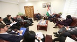 المالكي يلتقي وزير الدولة للشؤون الخارجية  البريطاني اللورد طارق أحمد