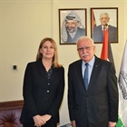 الوزير د. المالكي يبحث مع المبعوث النرويجي لعملية السلام في الشرق الأوسط آخر التطورات السياسية